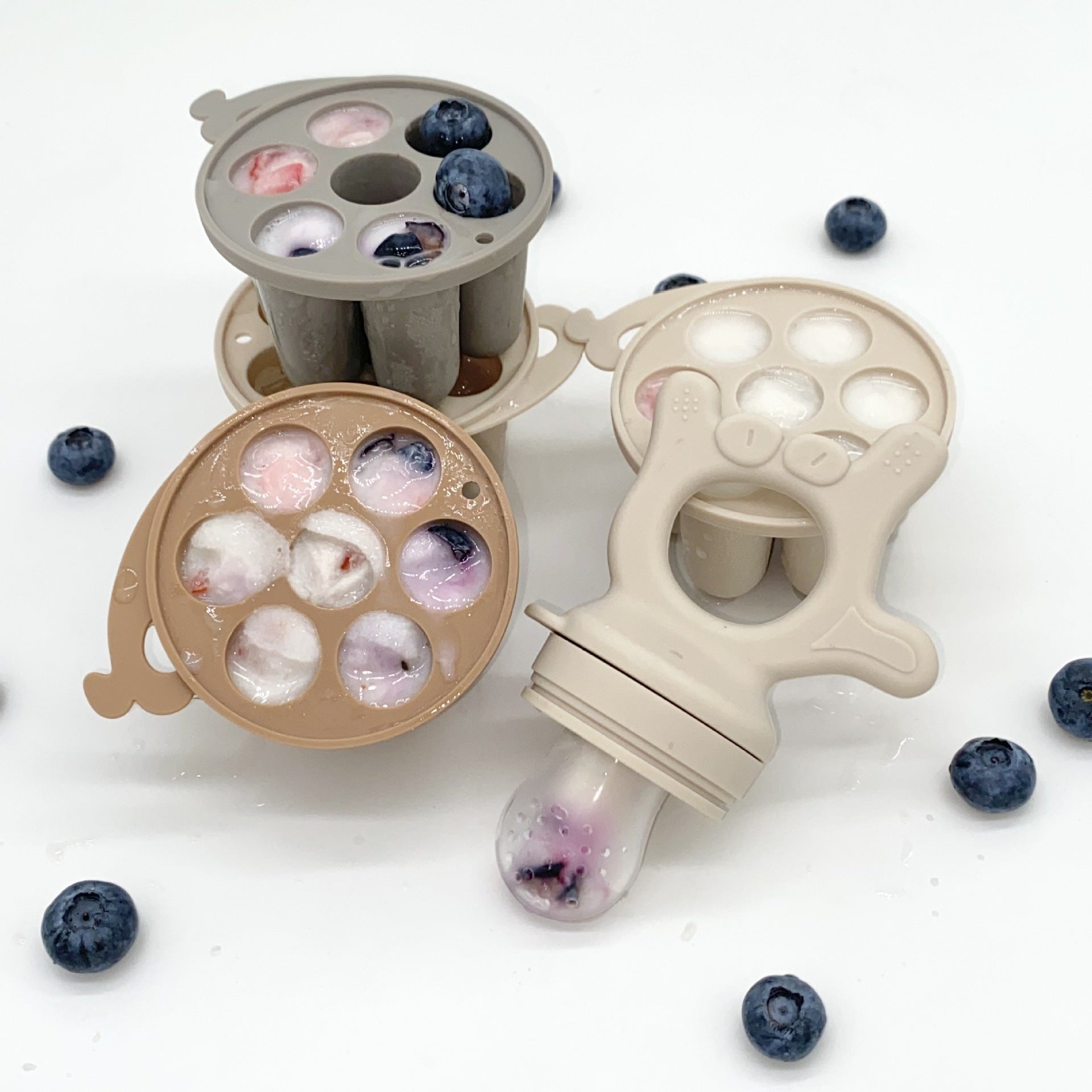 Baby Fruit And Vegetable Music Food Grade Full Silicone Fruit Happy Bite