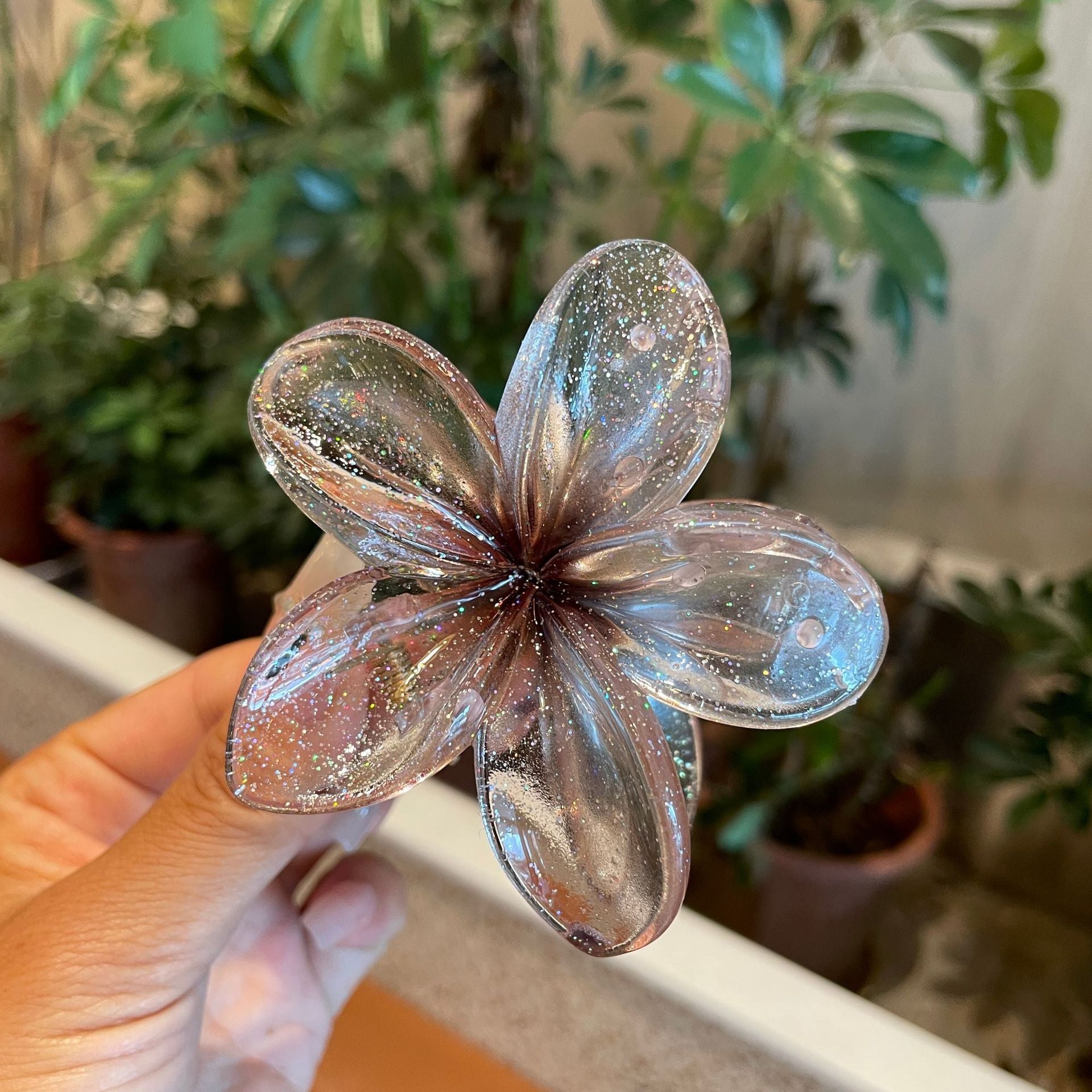 Flower Barrettes Women's Colorful Updo Gadget Hair Accessories