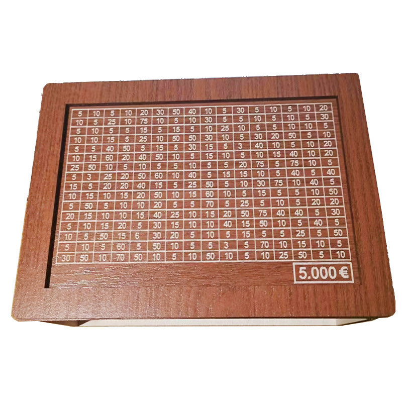 Home Counter Deposit Box Children's Gift Wood Crafts