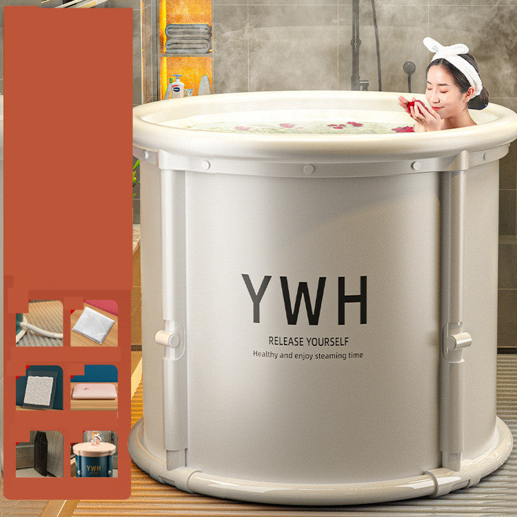 Bath Bucket Adults Folding Children's Household Full Body Tank