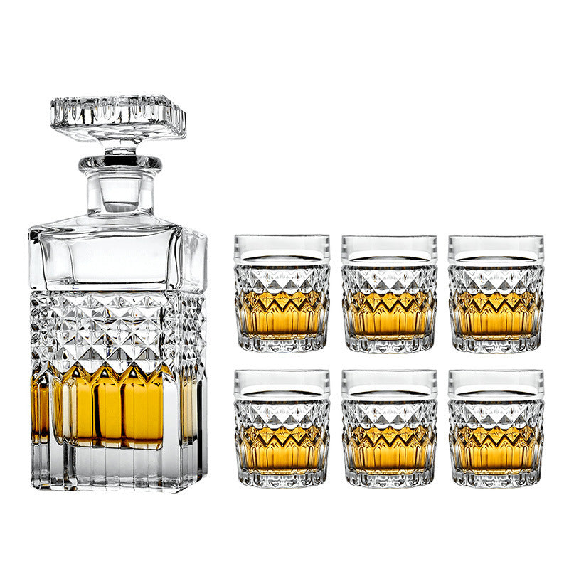 Creative Whiskey Liquor Glass Suit