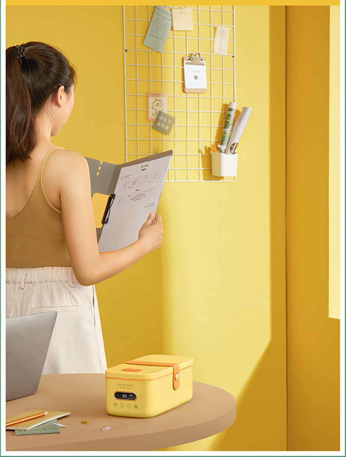 Student Separated Office Worker Portable Weight Loss Meal Without Water Injection Heating Lunch Box