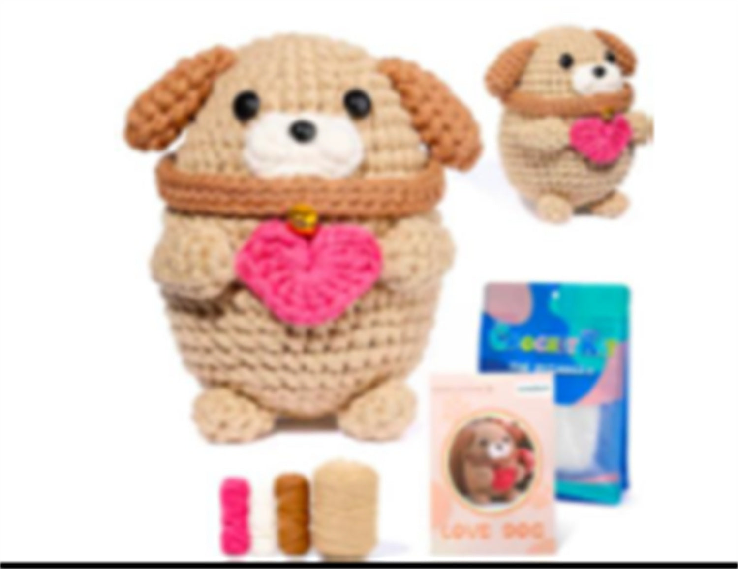 Fashion Simple Crochet Toy Set