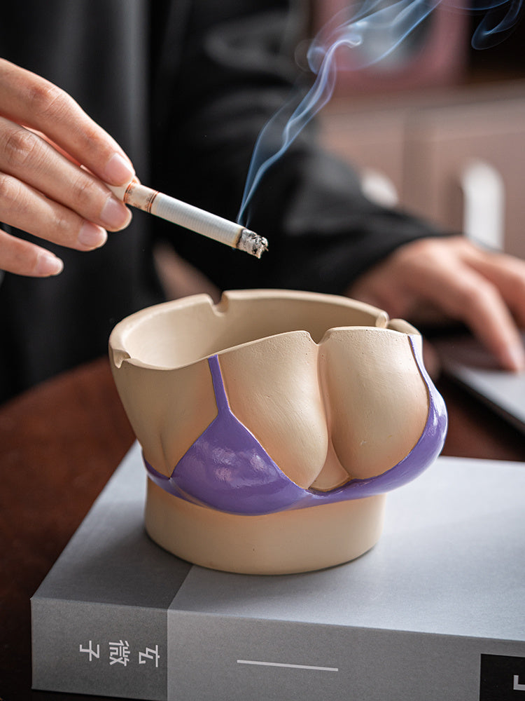 Bikini-shaped Ashtray Creative Resin Decorations