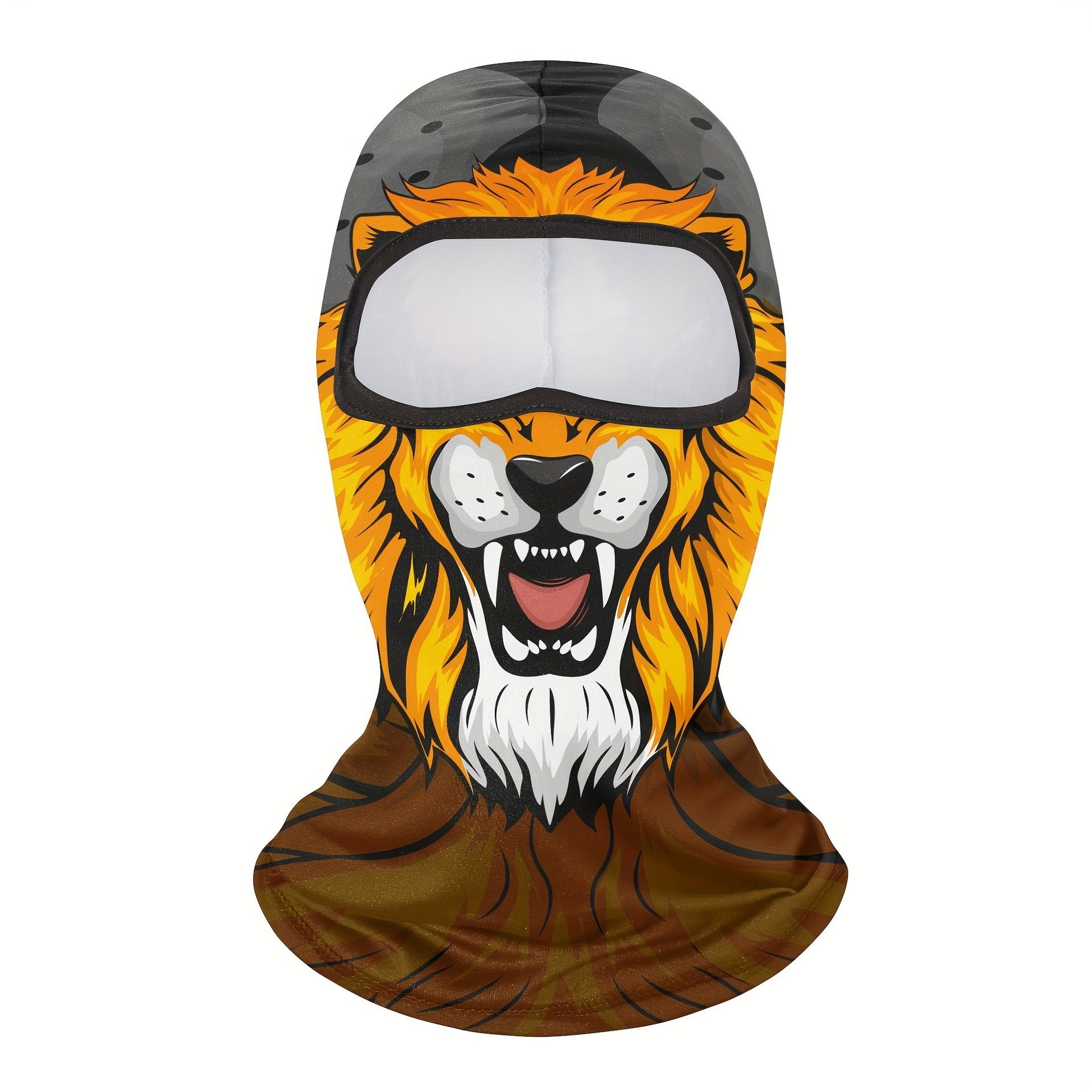 Riding Sun Block And Dustproof Hood Mask Funny Ice Feeling Breathable