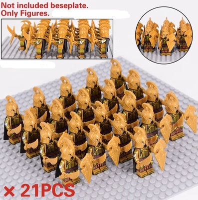 Soldiers Put Together Regimental Battle Blocks