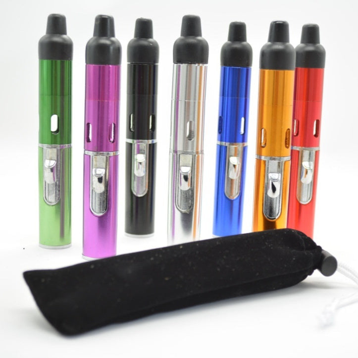 Metal Tobacco Pipe Aroma Lighter With Volcanic Rock