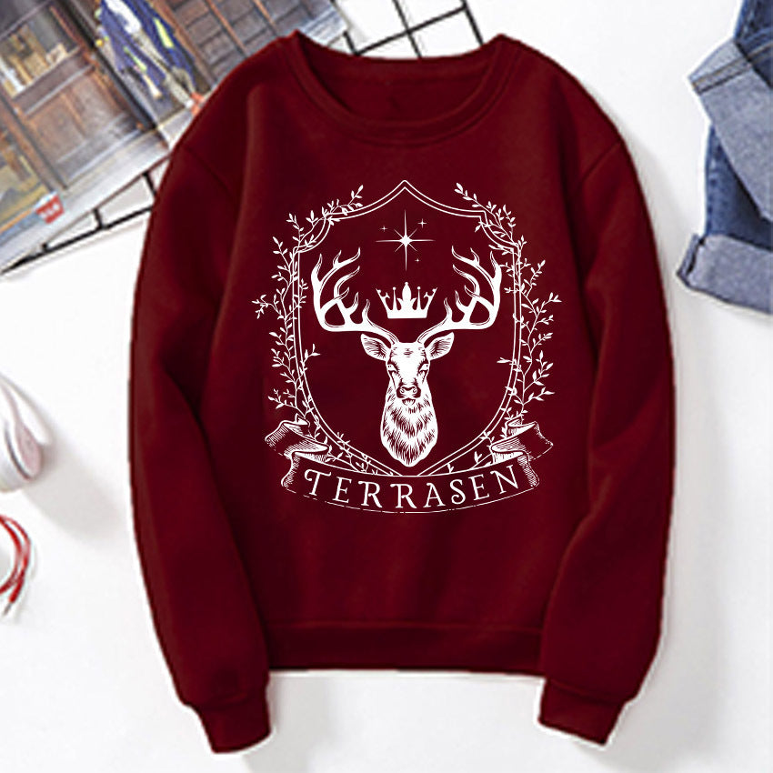 Terraces Throne Of Glass Sweatshirt Sarah J Maas Series Hood