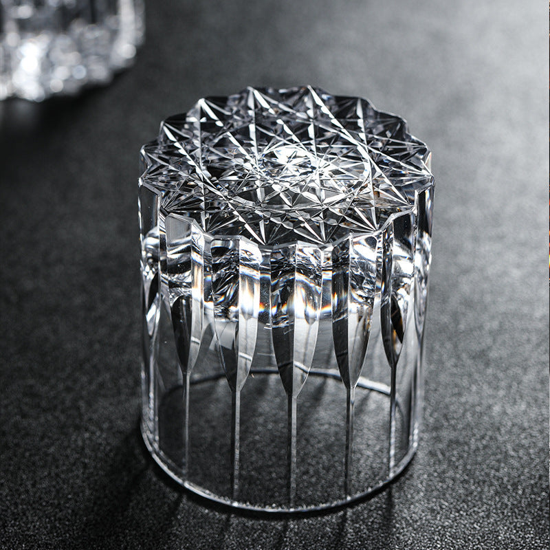 Home Fashion Simple Handmade Lead-free Crystal Cup