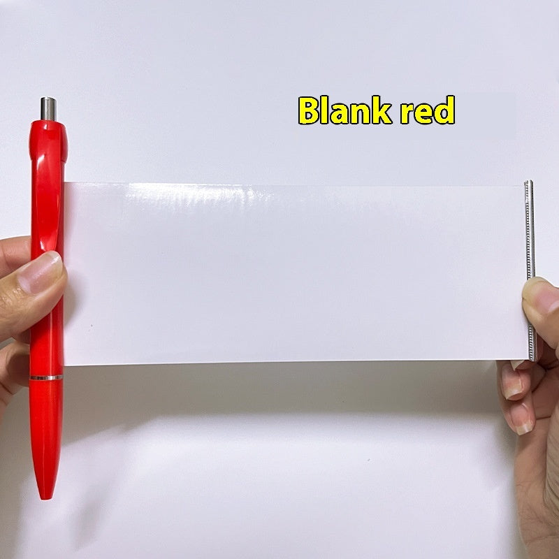 Blank Advertising Drawing Paper Multi-Color Student Brush Paper Pen