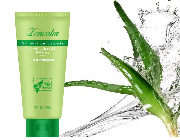 Aloe Exfoliating Gel Deep Cleansing Facial Scrub