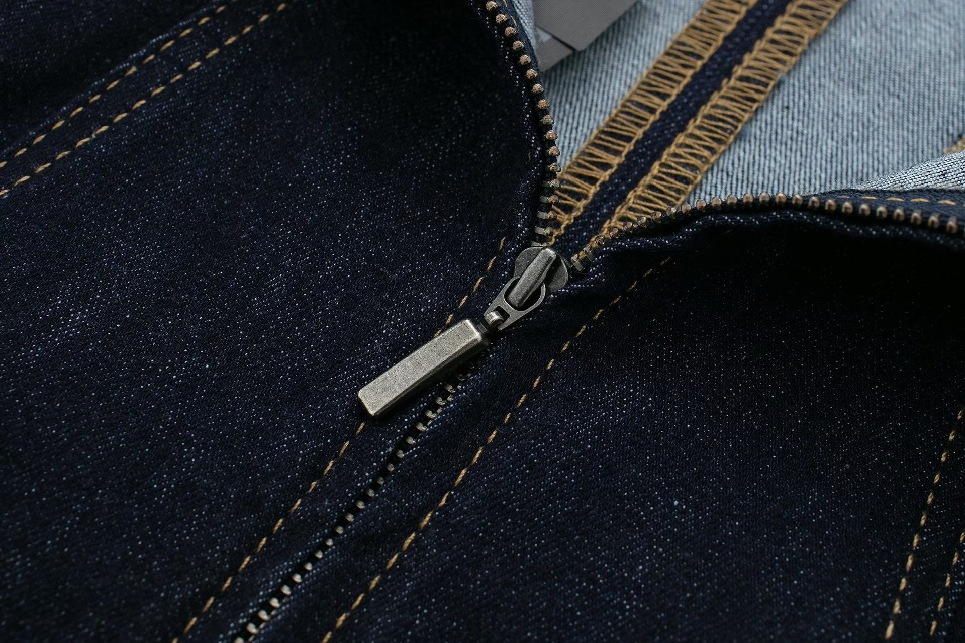 Niche Waist Slimming Midi Skirt Denim Dress