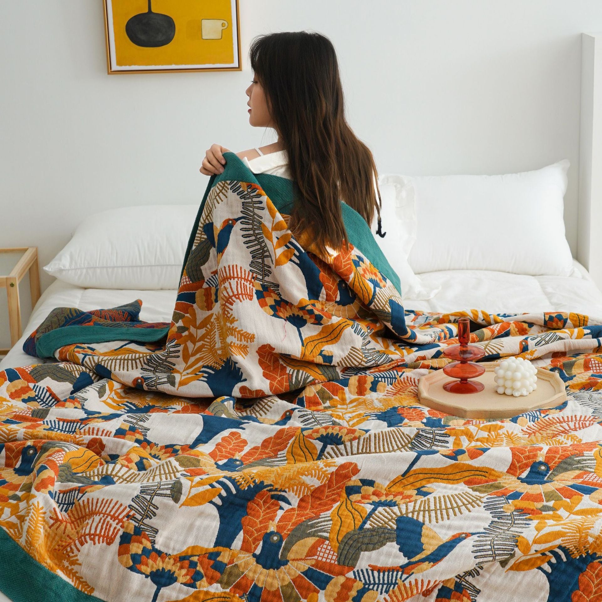 Gauze Cotton Towelling Quilt Single And Double