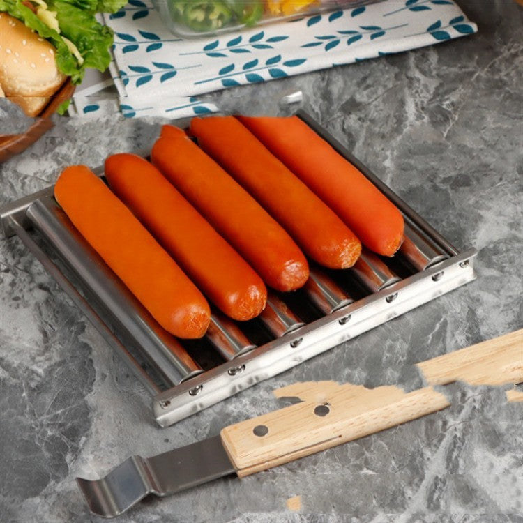 Stainless Steel Hot Dog Rack Detachable
