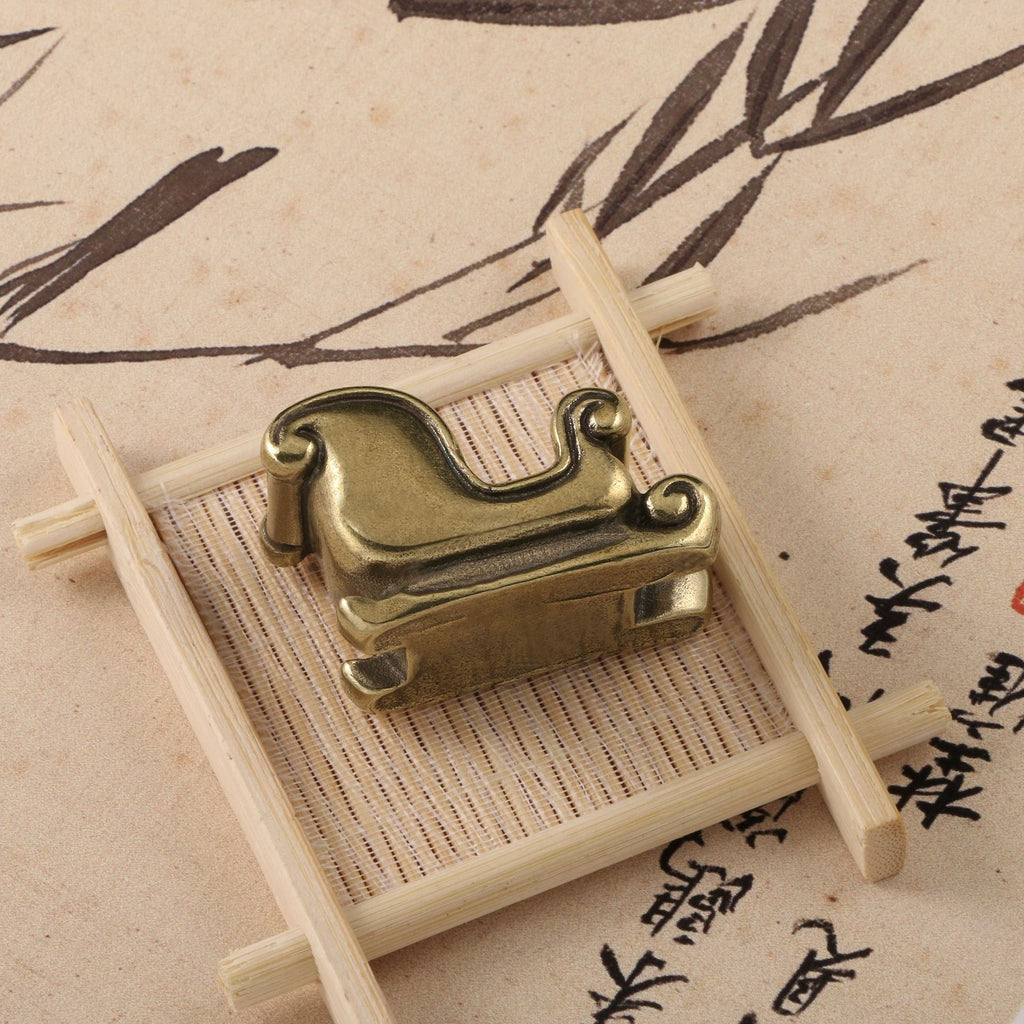 Christmas Sled Creative Antique Reproduction Distressed Ornaments Brass Crafts