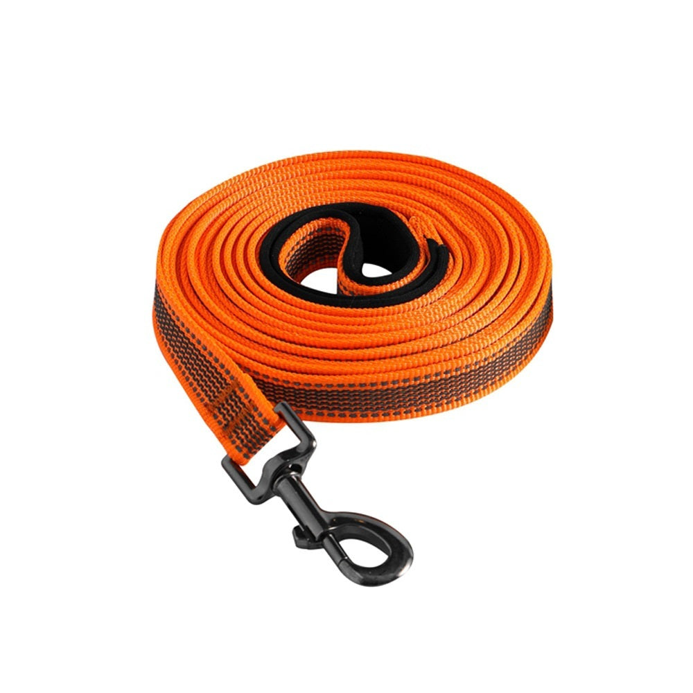 Nylon Night Safety Reflective Non Slip Pet Traction Rope