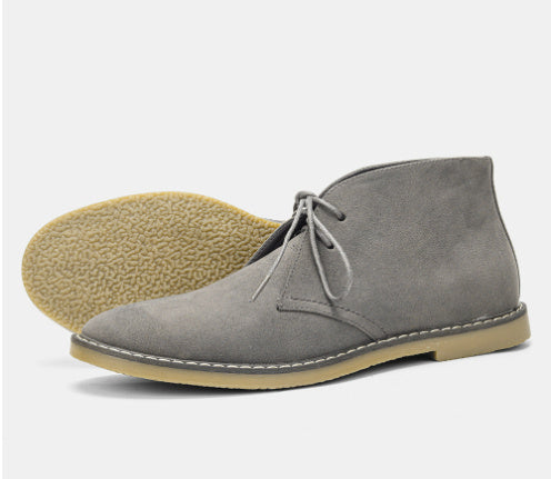 Plus Size Men's Retro Desert Boots Classic
