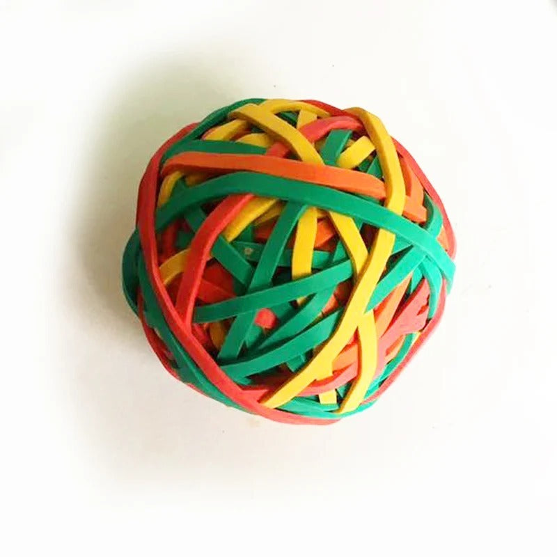 High Elastic Color Rubber Ball Children's Toys