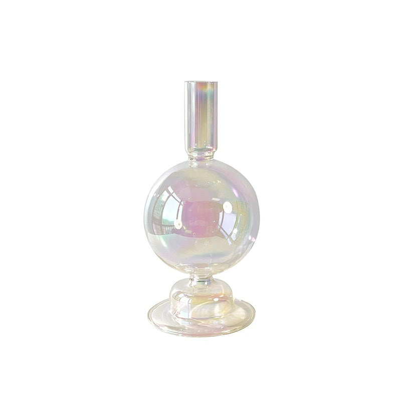 Modern Minimalist Creative Stained Glass Candlestick