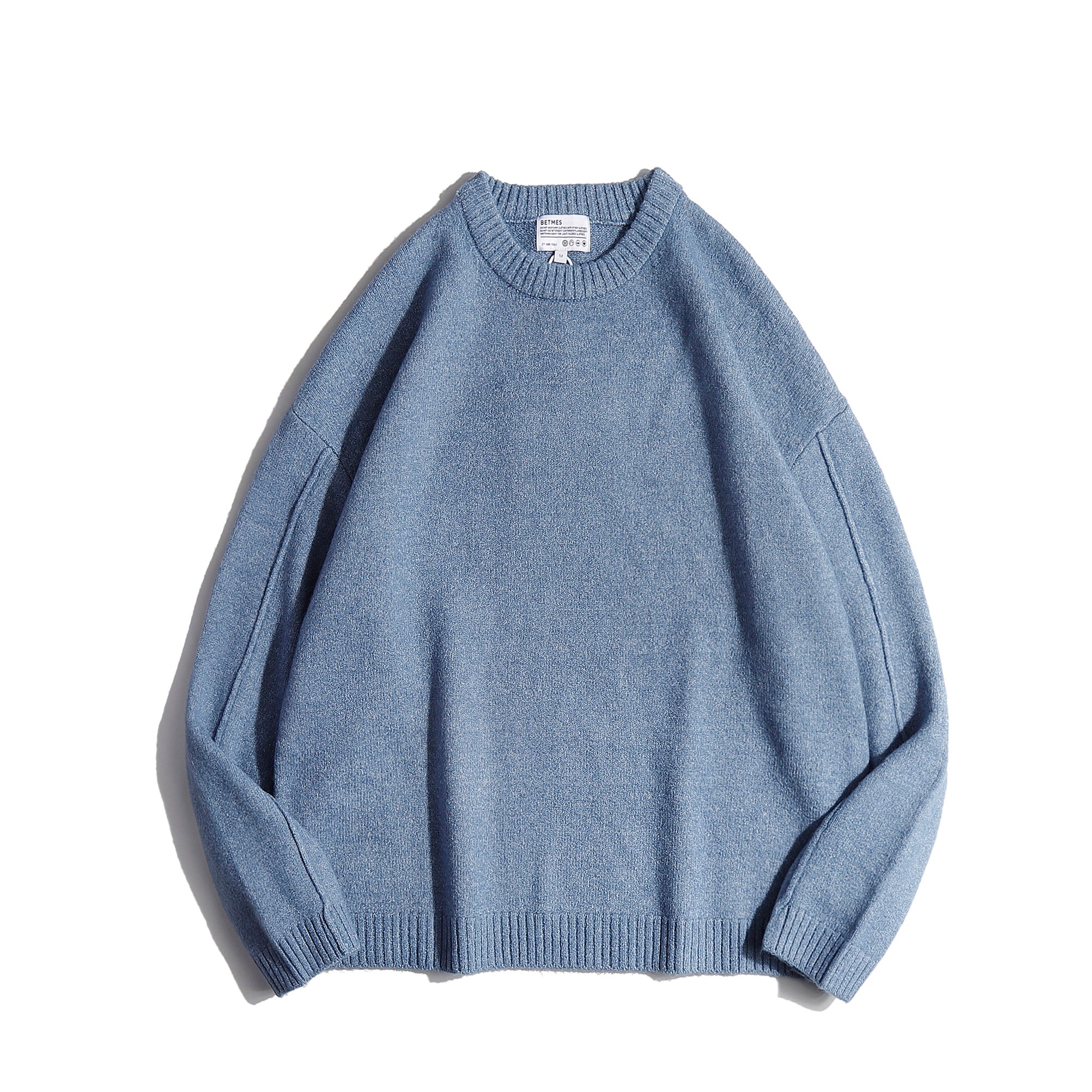 Men's Round Neck Long Sleeve Sweater