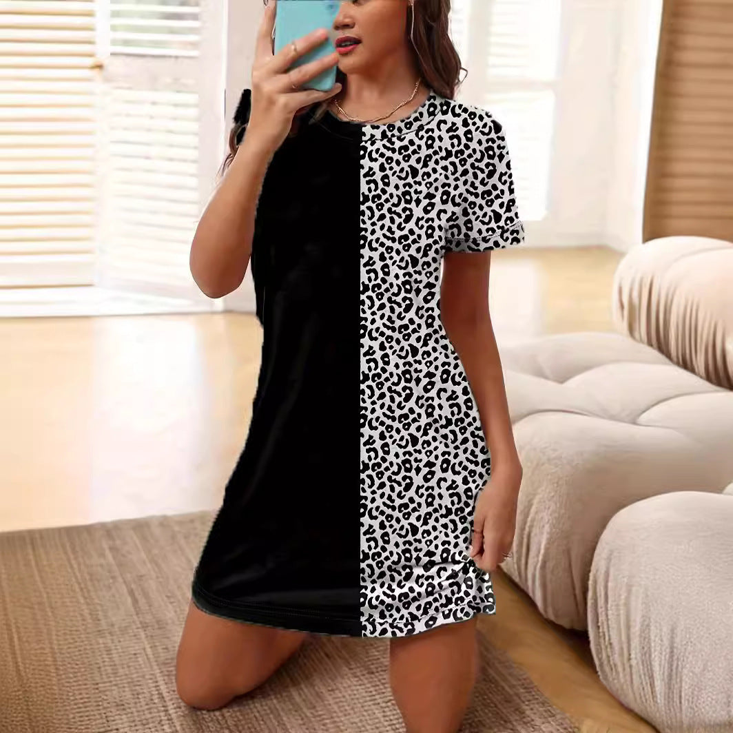 Animal Leopard Print Zebra Striped Printed Dress