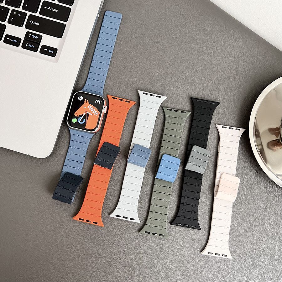 Applicable Watch Strap Iwatch Innovative Magnetic Silicone