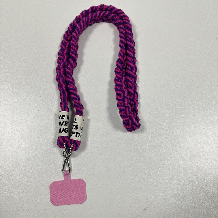 Three-strand Rope With Crossbody Lanyard