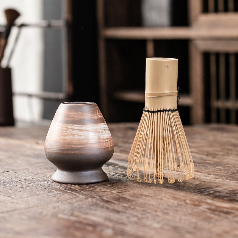 Matcha Bowl Japanese Tea Set For Matcha Tea Suit Tea Whisk Bamboo Matcha Brush Hundred Benli Song Dynasty Point Tea Ceremony Zen