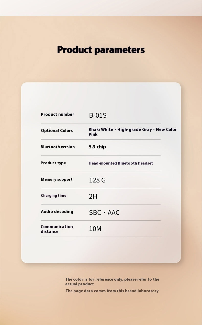 Wireless Bluetooth Headset - Superior Bass & Comfort