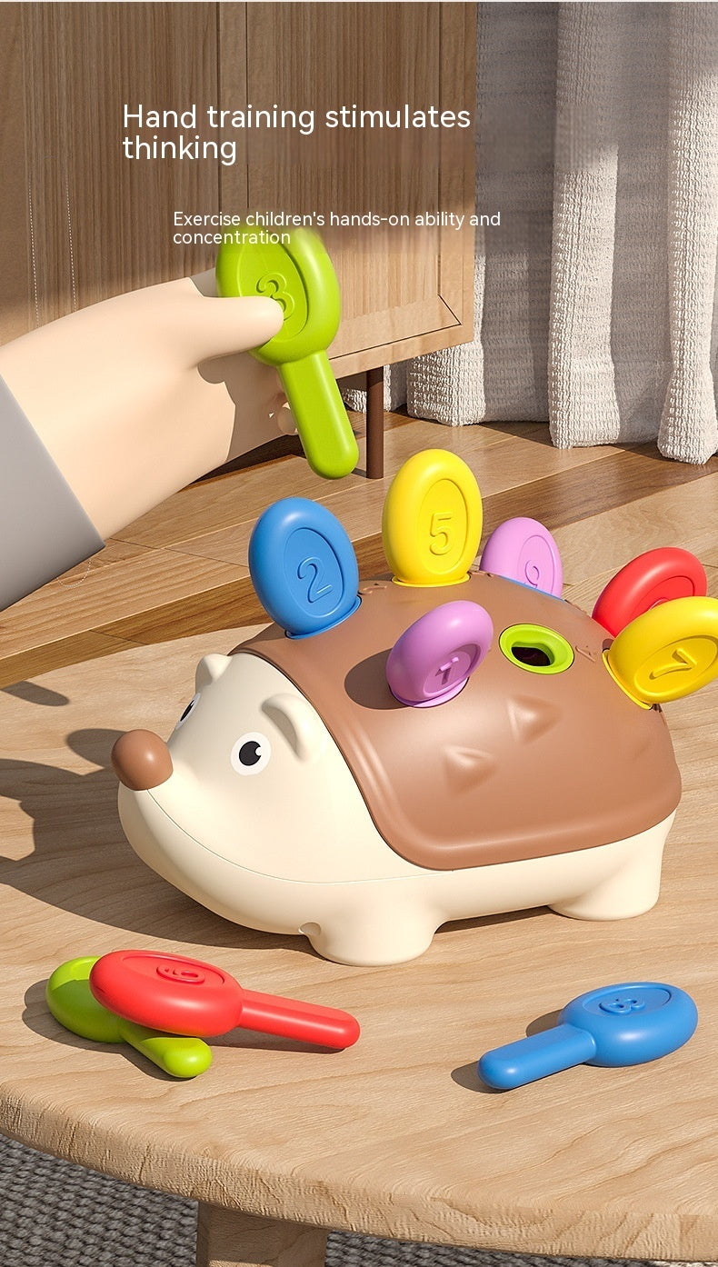 Fine Motor Training Toys Early Childhood Education Hand-eye Coordination Splicing Little Hedgehog