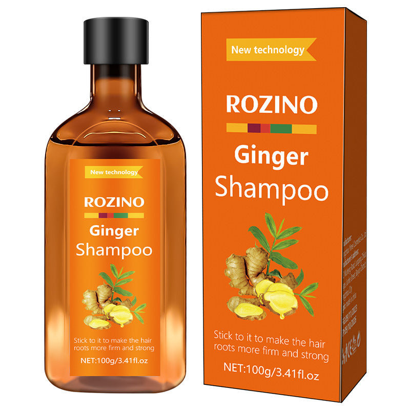 English Ginger Shampoo Anti-itching Refreshing Oil Control Anti-dandruff And Hair Fixation