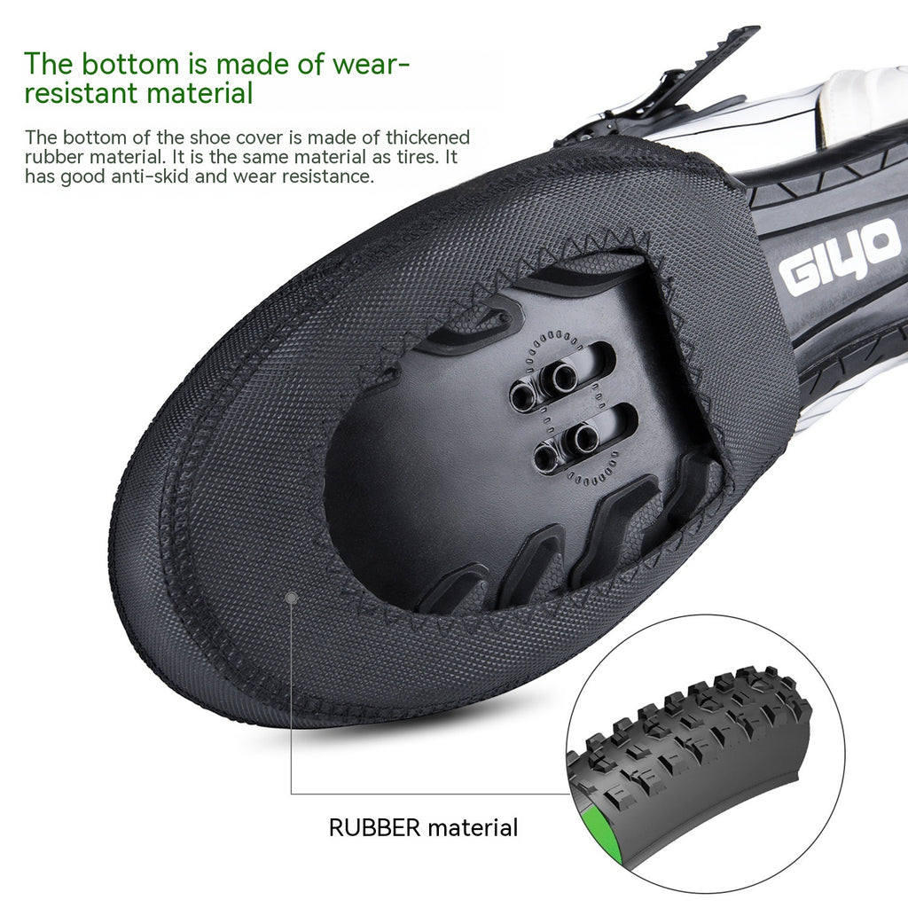 Bicycle Riding Shoe Cover Half Soles Windproof And Warm