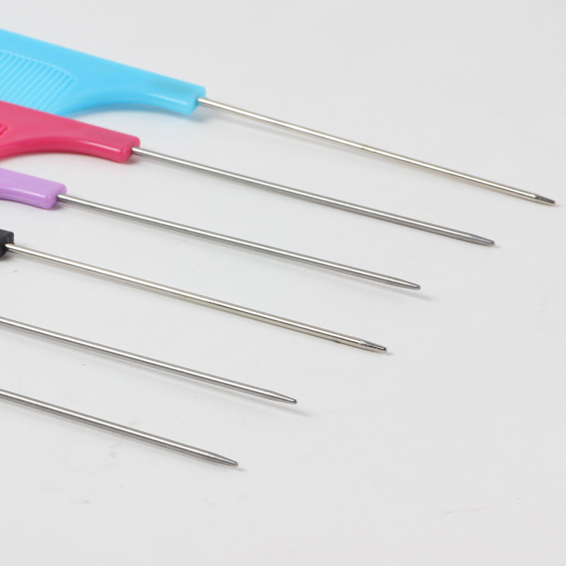 Hairdressing Steel Needle Tail Comb Hair Dyeing And Dyeing Comb Hair Tools