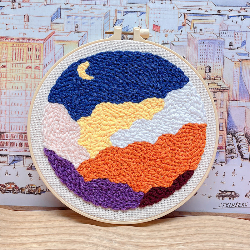 Russia Poke Embroidery Diy Handmade Embroidery Material Package