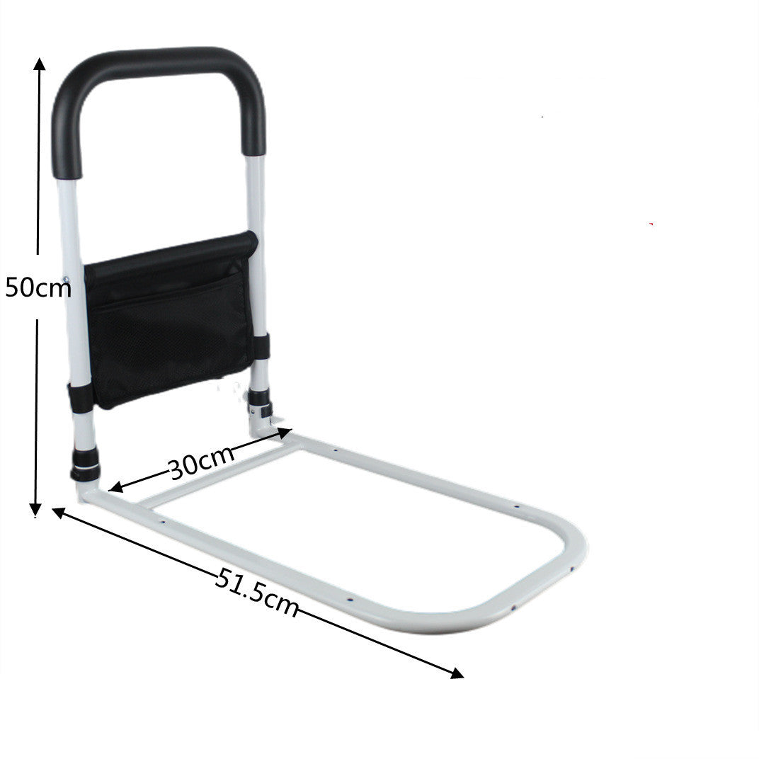 No Need To Install Bedside Handrail Foldable Wake Up Assist Frame
