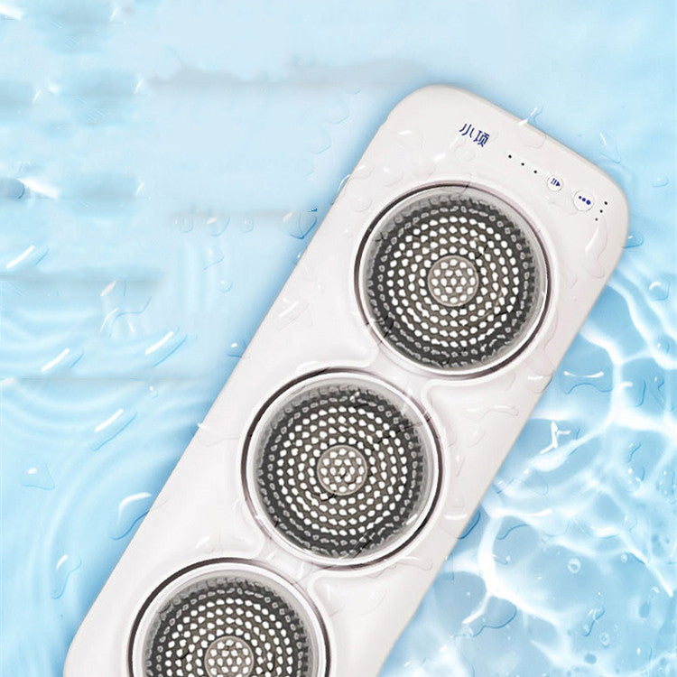 Automatic Multi-brush Head Exfoliator Electric Scrub