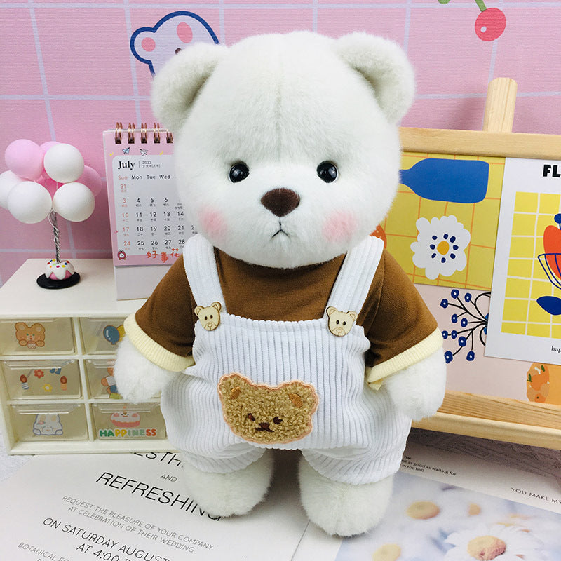 20CM Cotton Doll Costume Bear Clothes