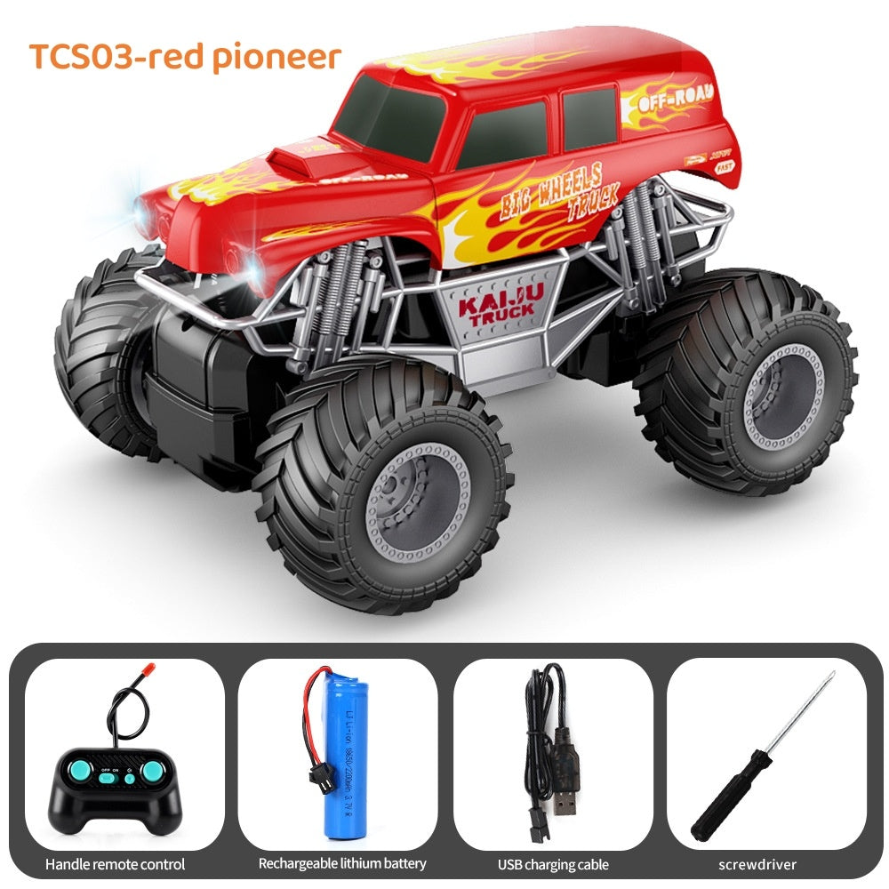 Children's Fashion Spray Off-road Vehicle Water Bullet Remote Control Car Toy