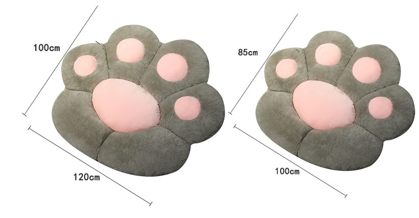 Cute Bear Paw Pillow Bedside Cushion