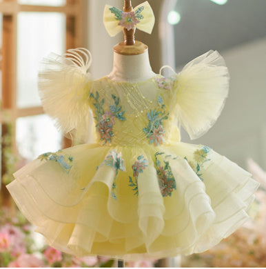 European And American Girls Umbrella Princess Dress