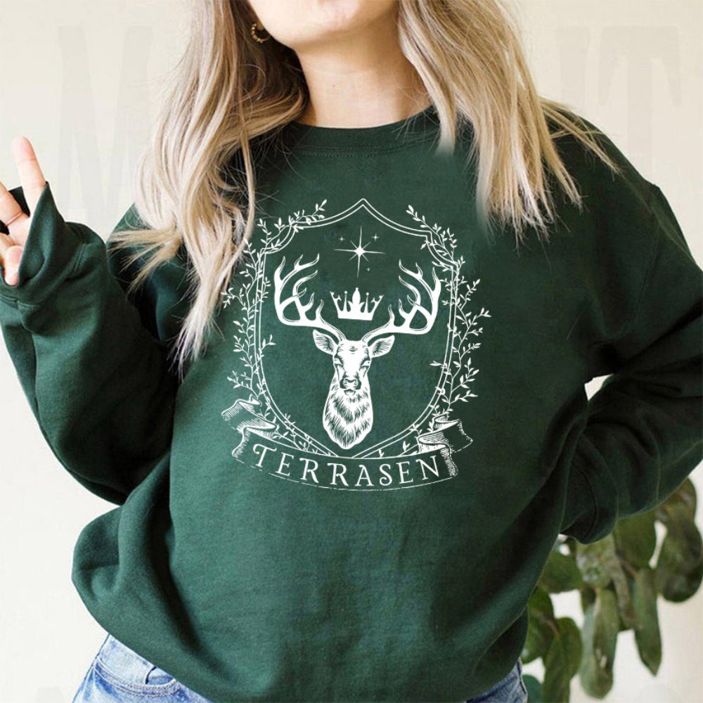 Terraces Throne Of Glass Sweatshirt Sarah J Maas Series Hood