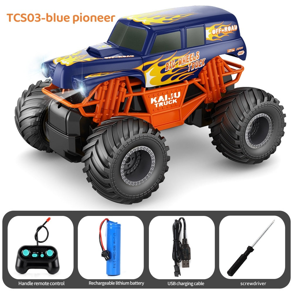 Children's Fashion Spray Off-road Vehicle Water Bullet Remote Control Car Toy