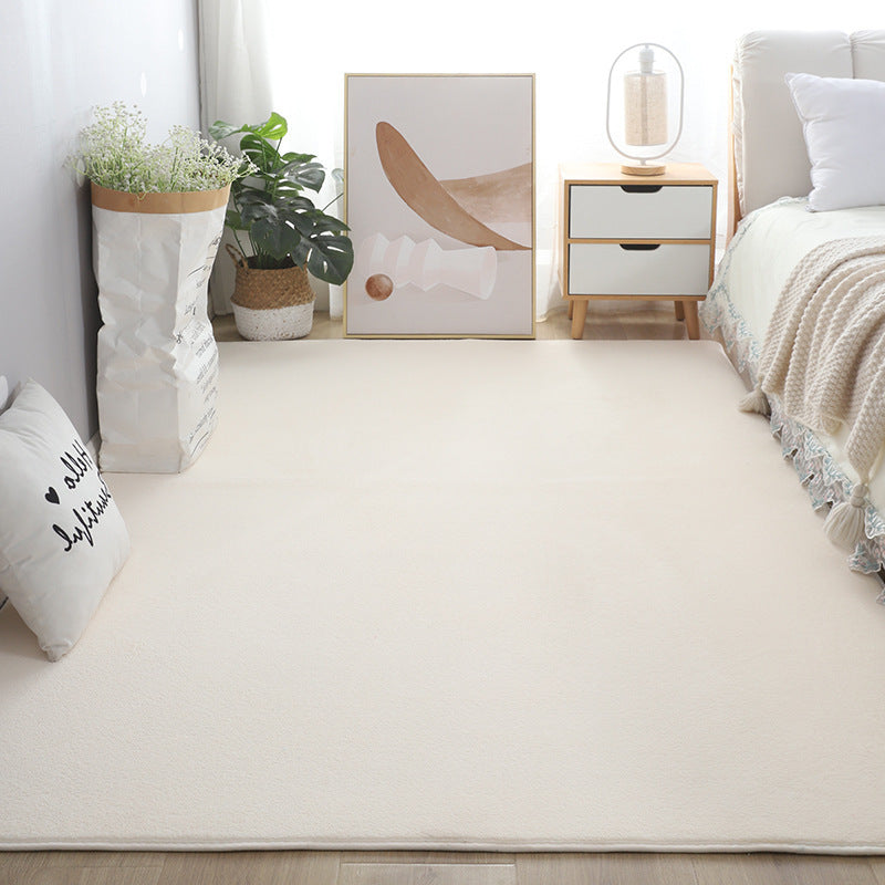 Short Wool Carpet Bedroom Bedside Blanket Floor Mat Mattress Children Crawling Floor Mat