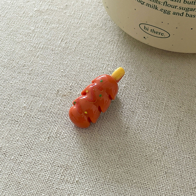 Creative Food Barrettes Seafood Funny