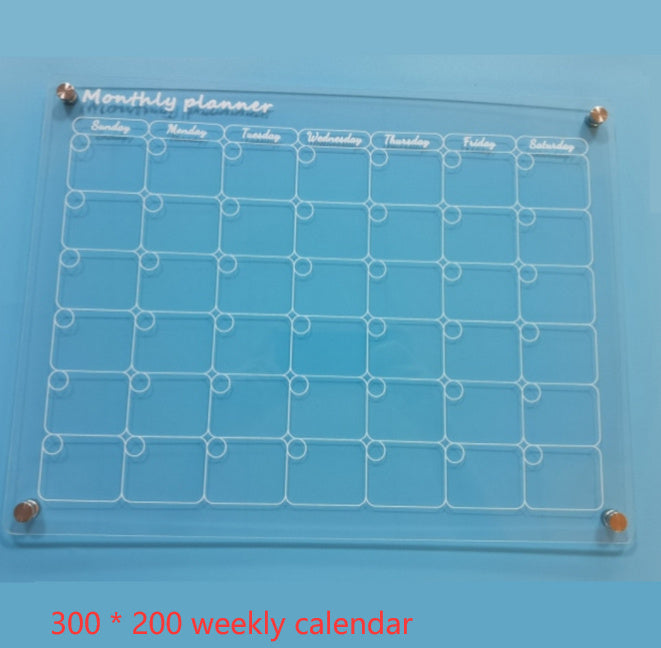 Acrylic Message Board Note Board Exhibition Board