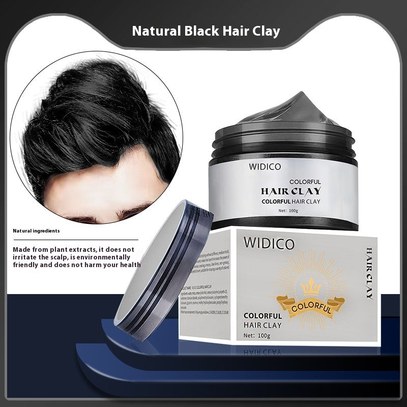 Disposable Color Hair Clay Pomade Shaping Lasting