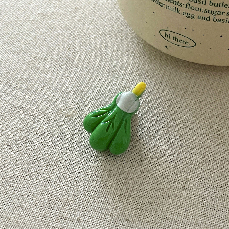 Creative Food Barrettes Seafood Funny