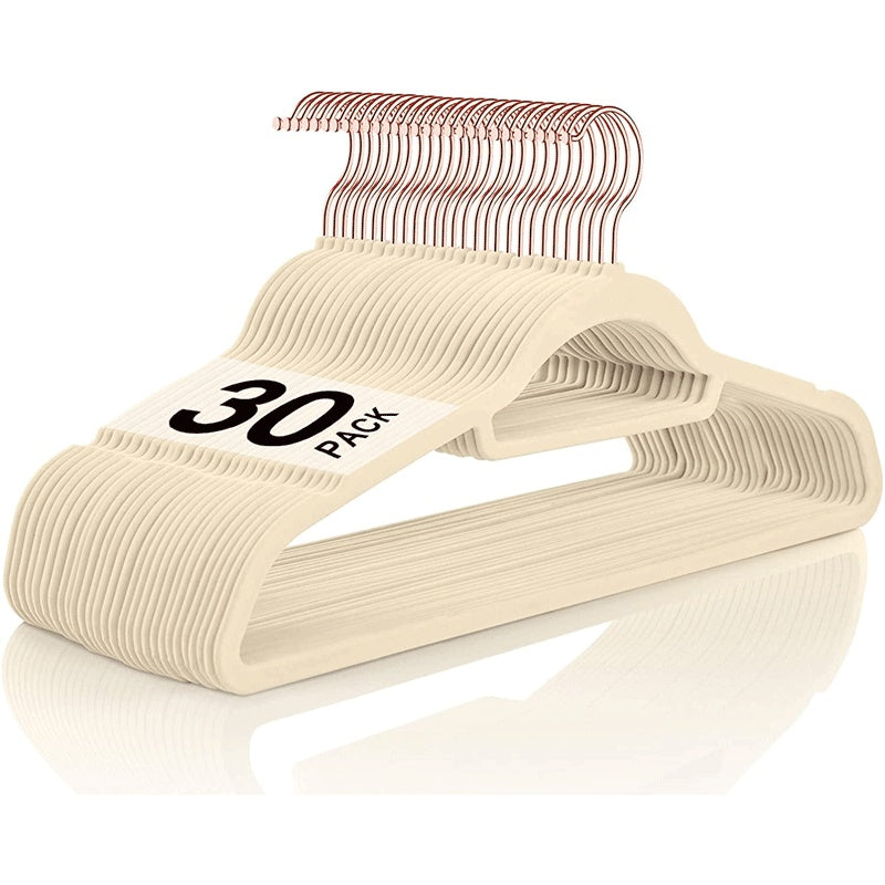 Multifunctional Organizer Non-slip Flocking Hanger