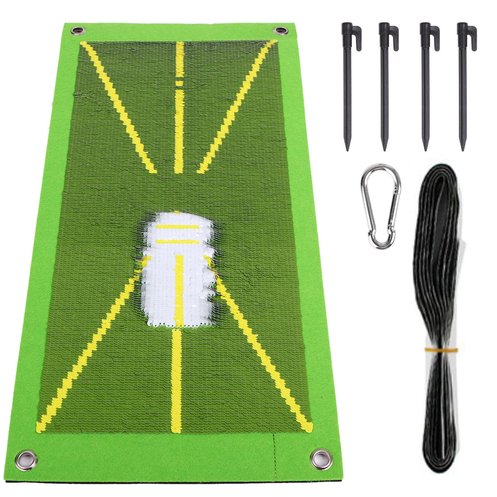 Golf Swing Track Direction Detection Pad