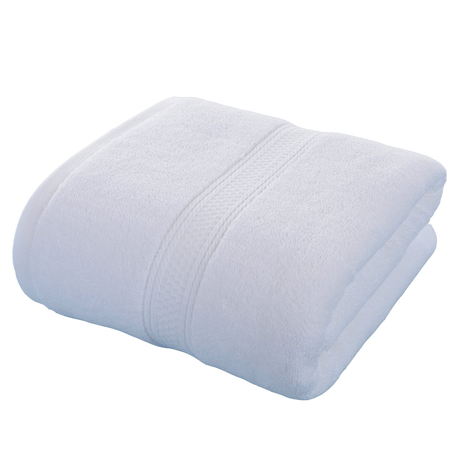Plain Pure Cotton Bath Towel Household